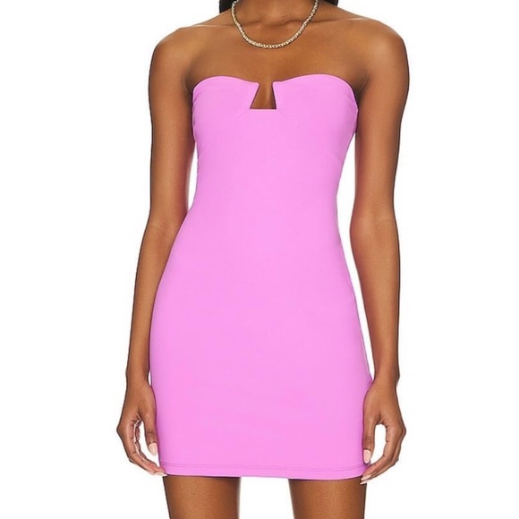 Susana Monaco Dresses & Skirts - Susana Monaco Pink/Purple Strapless Dress
